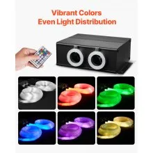 900pcs Headliner Star Light Kit Roof Twinkle Ceiling Lights Fiber Optic Home Car