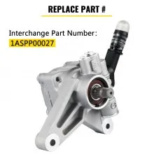 VEVOR Power Steering Pump 56110-RGL-A03 for 05-09 HONDA ODYSSEY 05-08 PILOT 03-10 ACURA MDX 3.5L