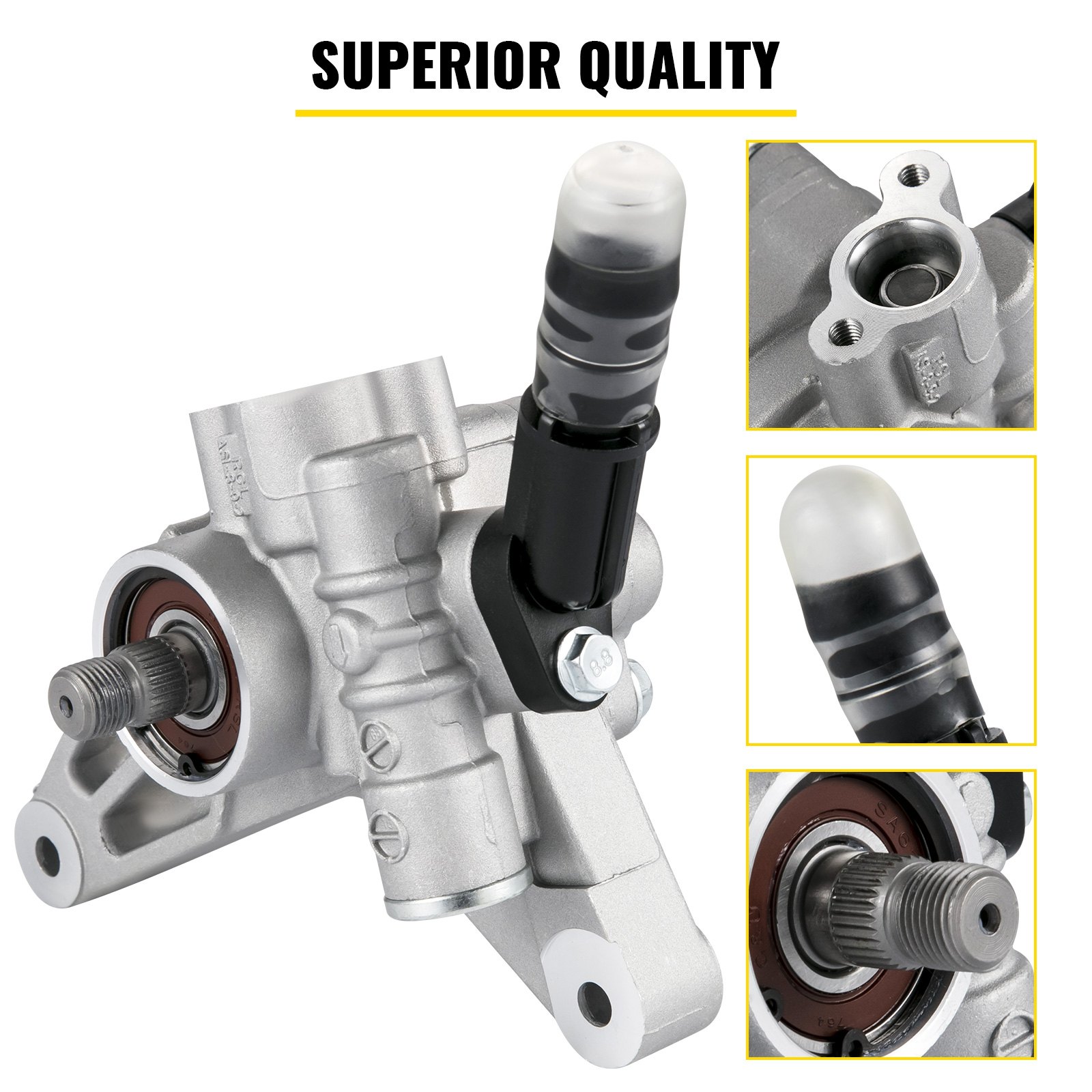 VEVOR Power Steering Pump 56110-RGL-A03 for Acura MDX 05-09 HONDA Odyssey 05-08 Pilot