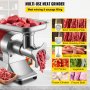 VEVOR Electric Meat Grinder, 661 Lbs/Hour1100 W Meat Grinder Machine, 1.5 HP Electric Meat Mincer with?2?Grinding?Plates,?Sausage?Kit Set Meat Grinder Heavy Duty, Home Kitchen & Commercial Use Red