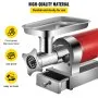 VEVOR Electric Meat Grinder, 661 Lbs/Hour1100 W Meat Grinder Machine, 1.5 HP Electric Meat Mincer with 2 Grinding Plates, Sausage Kit Set Meat Grinder Heavy Duty, Home Kitchen & Commercial Use Red