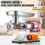 Vevor Electric Meat Grinder Machine Electric Meat Mincer 661 Lbs/hour 1100w Red