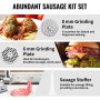 Vevor 550w Electric Meat Grinder Mincer Sausage Maker Kitchen Mincing Machine