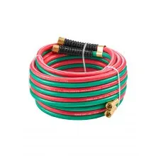 Oxygen Acetylene Hose 1/4-Inch x 25FT R Grade Hose 300PSI Max Working Pressure