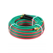 Oxygen Acetylene Hose 1/4-Inch x 50FT R Grade Hose 300PSI Max Working Pressure