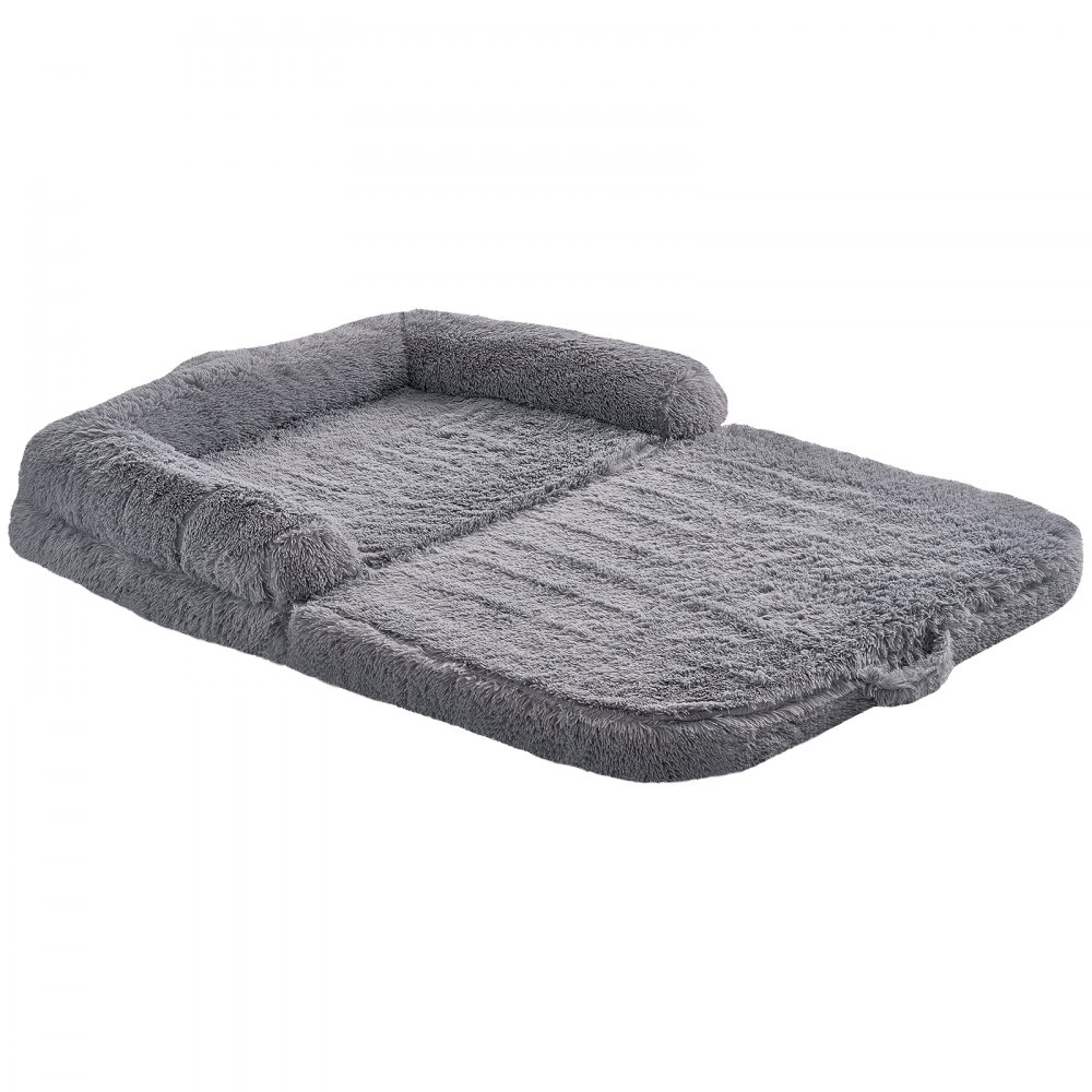 VEVOR Human Dog Bed 1820x1220x254 mm Large Human Size Dog Bed Washable PV Velvet