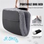 Lit pour chien VEVOR Human Dog Bed 72 x 48 x 10 pouces Grand lit pour chien de taille humaine Lavable PV Velvet