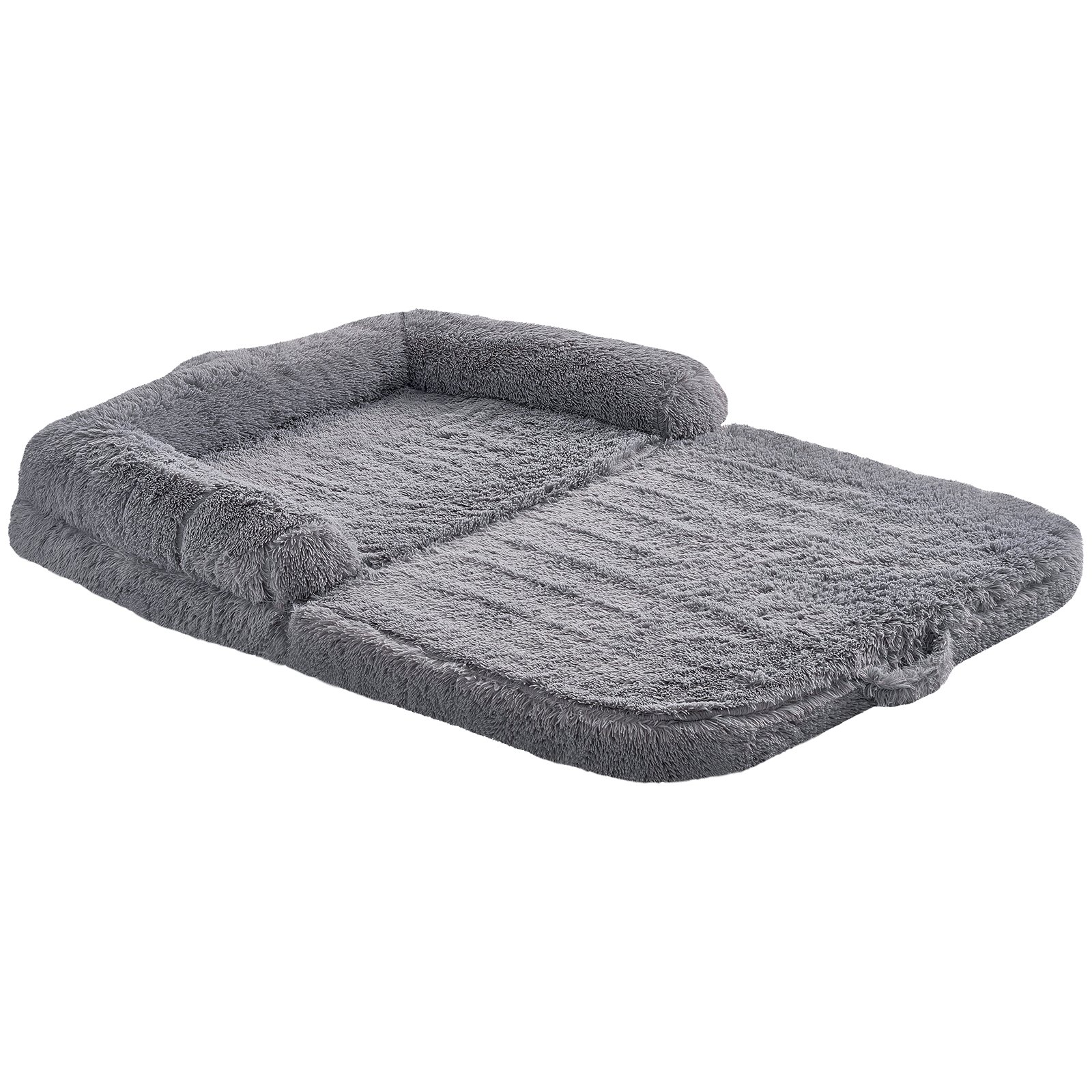VEVOR Human Dog Bed 72 x48x10in Large Human Size Dog Bed Washable PV Velvet