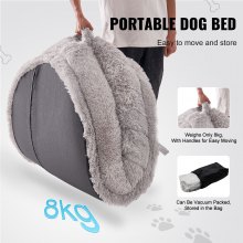 Lit pour chien VEVOR Human Dog Bed 72x48x10in Grand lit pour chien de taille humaine Lavable PV Velvet