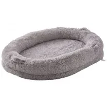 VEVOR Human Dog Bed 72x48x10in Large Human Size Dog Bean Bed Washable PV Velvet