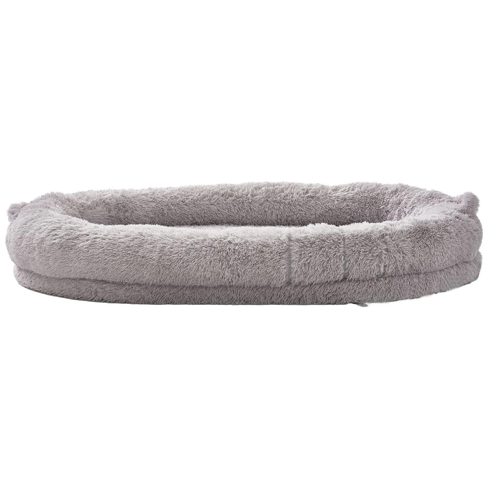VEVOR Human Dog Bed 72x48x10in Large Human Size Dog Bean Bed Washable PV Velvet