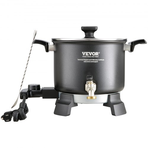 Fondeur De Cire Électrique 1500 Ml – Bec Verseau + Couvercle Pour Bougies Et Beauté