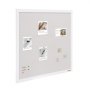 VEVOR 48"x36" White Cork Board with Linen Surface – Stylish Wall-Mounted Bulletin Board for Home, School, Office – Elegant & Functional Noticeboard