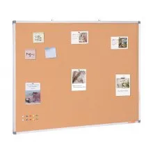 VEVOR 48"x36" Large Cork Board – Wall-Mounted Bulletin Board with Pin Board – Perfect for School, Home, Office