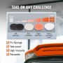 VEVOR Car Polisher Buffer Cordless Dual Action Polishing Machine 6" 2PCS Battery