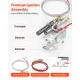 VEVOR Gas Pilot Assembly, OE 14D0477, LPG8404, SRV14D0477 Fireplace Gas Pilot Assembly Kit, LPG Ignition Replacement, Compatible with Lexington Forge, Majestic, Martin, Monessen Models