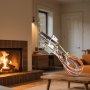 VEVOR Gas Pilot Assembly, OE 4021-732, 25660 Fireplace Gas Pilot Assembly, Natural Gas Ignition Replacement with Pilot Tube, Thermocouple, Thermopile, Wires, Compatible with Heatilator Models