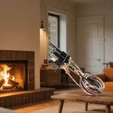 VEVOR Gas Pilot Assembly, OE 10002265, 10002264, SRV10002264 Fireplace Gas Pilot Assembly, Natural Gas & LPG Ignition Replacement, Fit Majestic, Vermont Castings, Temco, Dutchwest, Monessen, Century