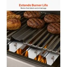 17 in Flavorizer Bars Steel Grill Replacement for Weber Genesis 300 Series