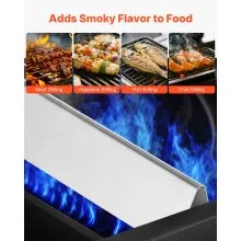 17 in Flavorizer Bars Steel Grill Replacement for Weber Genesis 300 Series