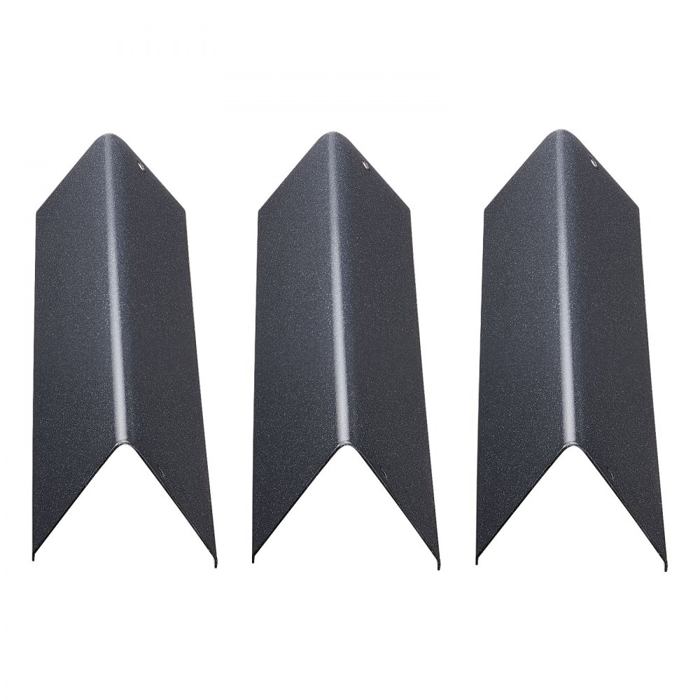 VEVOR Flavorizer Bars, 39cm Grill Replacement Part, for Weber Spirit I & II 200 Series Grills, Including Spirit ll E-210, ll E-220, ll S-210, E-210, S-210, Porcelain-enameled Steel Heat Plate, 3 Pack