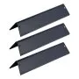 VEVOR Flavorizer Bars, 39cm Grill Replacement Part, for Weber Spirit I & II 200 Series Grills, Including Spirit ll E-210, ll E-220, ll S-210, E-210, S-210, Porcelain-enameled Steel Heat Plate, 3 Pack
