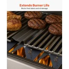 15 in Flavorizer Bars Steel Grill Replacement for Weber Spirit I II 200 Series