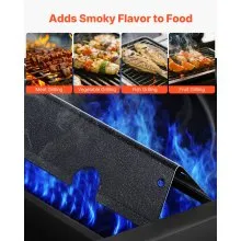 17 in Flavorizer Bars Steel Grill Replacement for Weber Genesis II 300 Series
