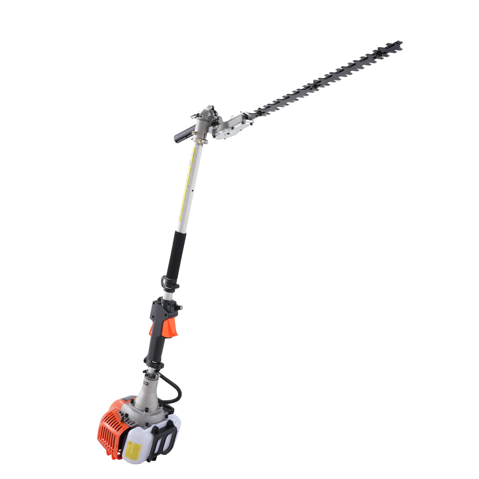 VEVOR 26CC 5-in-1 Multi-Functional Trimming Tools, Gas Hedge Trimmer, Weed Eater, String Trimmer, Edger, Pole Saw Chainsaw Pruner with Extension Pole