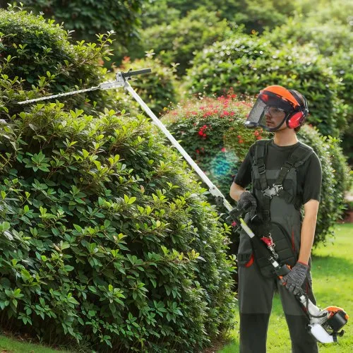 VEVOR Multi-Functional Trimming Tools, Gas Hedge Trimmer - 33CC 6-in-1