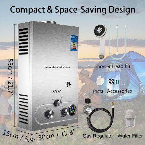Propane Tankless Water Heater EZ Tankless Supreme On Demand