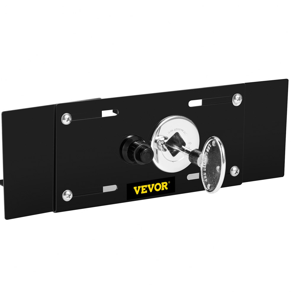 VEVOR Fire Pit Gas Burner Spark Ignition Kit, 300K BTU Fire Pit Ignition System, Stainless Steel Fire Pit Igniter, with 1/2'' Key Valve with Key and Leads & Ground Wire Black Retractable