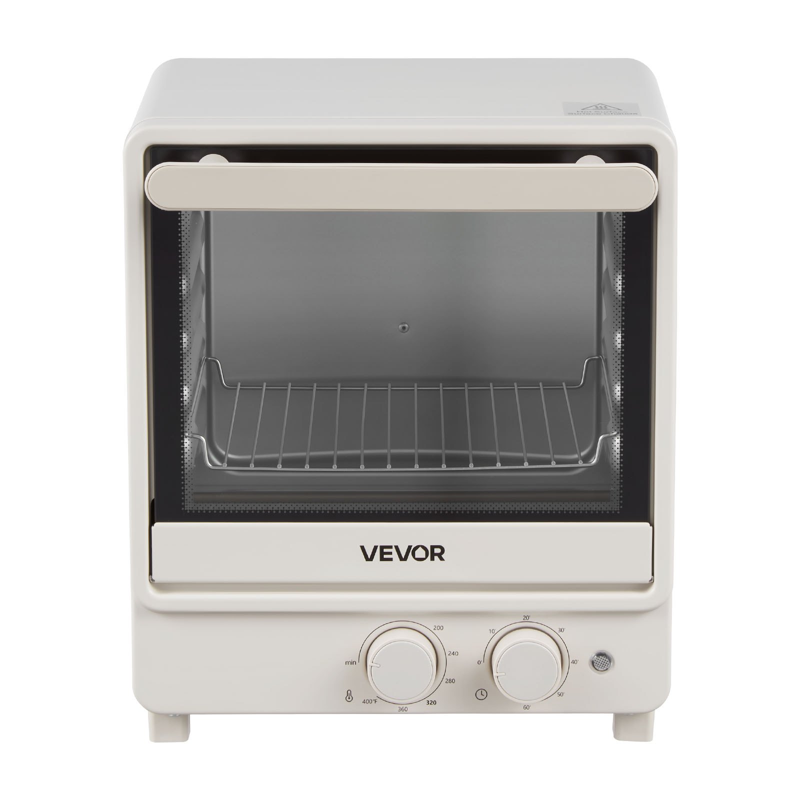 VEVOR Sublimation Oven Machine, 13 Qt, Fits 20oz Tumblers, with 1 Heat Air Gun, 50 Shrink Films, 1 Tape and 2 Heat Gloves, Oven for Sublimation Blank Tumblers, Mugs, Bowls, Off-White
