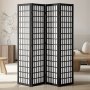 VEVOR Room Divider Japanese Wall Divider 4 Panel Screen for Room Separation