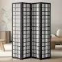VEVOR Room Divider, 4 Panel Japanese Room Divider, Wood Folding Privacy Screen Indoor, Japanese Partition Dividers Portable Decoration Screens, for Room Separation Home Office Restaurant & Bedroom