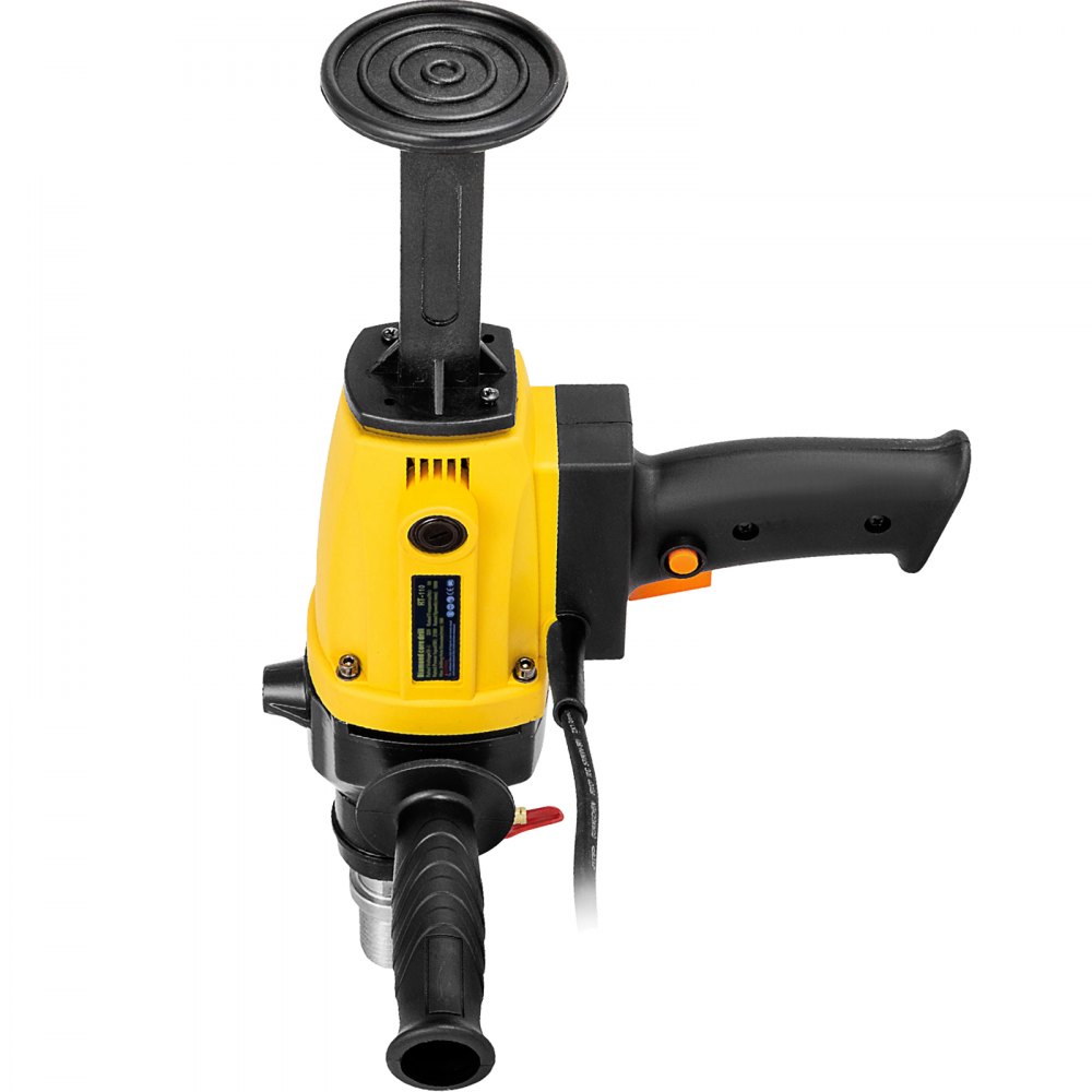 VEVOR Diamond Core Drill, 1800W 4'/110 mm, 1700RPM Variable Speed Core Drill Rig with Portable Case, Handheld Drilling Machine for Porcelain Ceramic Tile, Marble Brick