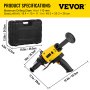 VEVOR Diamond Core Drill, 1800W 4'/110 mm, 1700RPM Variable Speed Core Drill Rig with Portable Case, Handheld Drilling Machine for Porcelain Ceramic Tile, Marble Brick