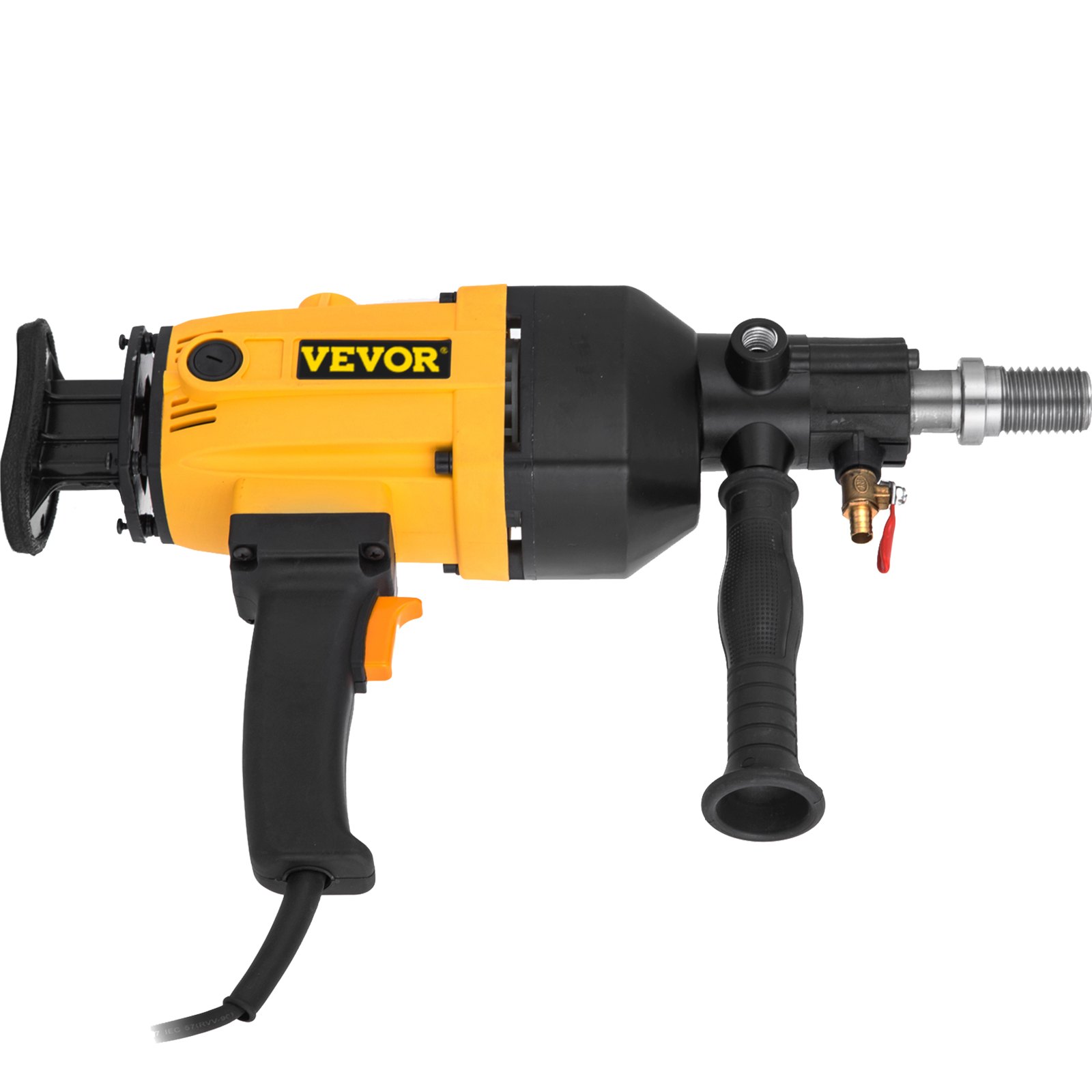 VEVOR 160MM Diamond Core Drilling Machine 2180W Diamond Percussion Core Drill Wet & Dry Handheld Diamond Core Drill Heavy Duty for Diamond Concrete Drilling