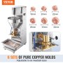 VEVOR Commercial Meatball Forming Machine, 280 PCs/min Automatic Meatball Maker, 1100W Electric Fish Beef Pork Shrimp Ball Making Tool, Stainless Steel Meatball Former with 18/20/22/26/30/32 mm Models