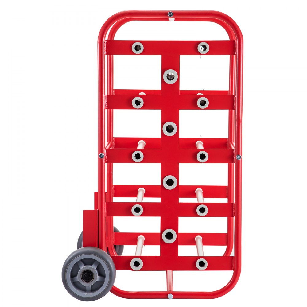 VEVOR Wire Reel Caddy 1Inch & 4/5Inch Axles Wire Spool Rack 43Inch x15Inch x17Inch Wire Caddy Multiple Axles Cable Spool Holder & Dispenser Wire Reel Distribution Storage for Workplace Efficiency