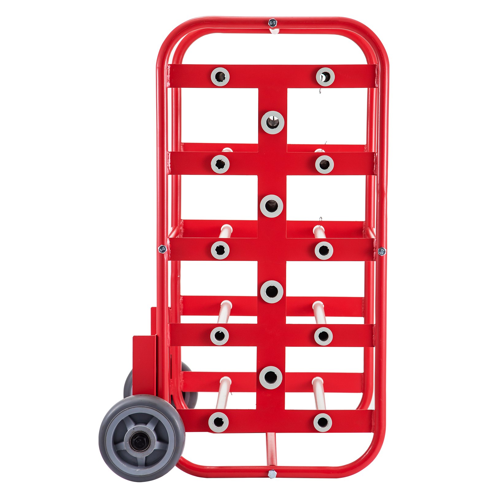 VEVOR Wire Reel Caddy 1Inch & 4/5Inch Axles Wire Spool Rack 43Inch x15Inch x17Inch Wire Caddy Multiple Axles Cable Spool Holder & Dispenser Wire Reel Distribution Storage for Workplace Efficiency