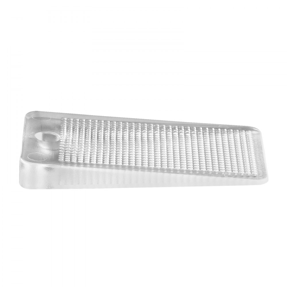 VEVOR - Calzas niveladoras para muebles, 30 unidades, 50 x 30 x 5 mm, almohadillas de plástico transparente antideslizantes, fáciles de cortar, ideales para sofás, refrigeradores y patas de mesa para evitar que se tambaleen.