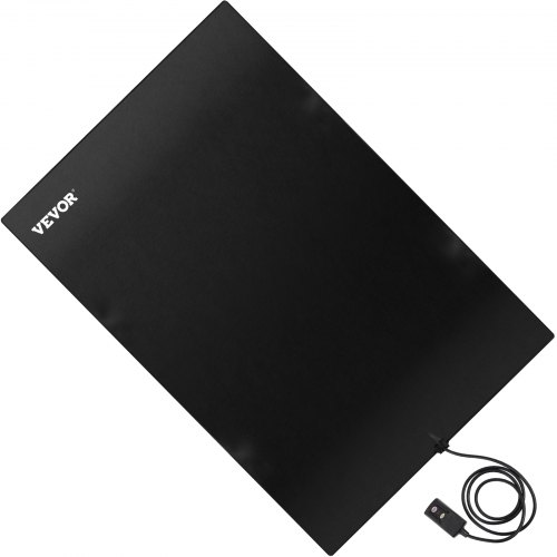 VEVOR Snow Melting Mat, 40in x 60in Heated Walkway Mat, 110V Snow and Ice Melting Mat, PVC Heated Mat with 6ft Power Cord, Slip-Proof, Ideal Winter Outdoor Snow Mat, 2'' per Hour Melting Speed