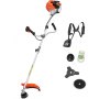 Cordless String Trimmer 16.9" 51.7CC Gas Powered Grass Trimmer