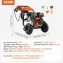 VEVOR Gas Pressure Washer, 3500 PSI 10L/min, 2.6 GPM Gas Powered Pressure Washer with Aluminum Pump, Spray Gun and Extension Wand, 5 Nozzle Set, for Cars, Fences, Homes, Driveways, Patios, Furniture