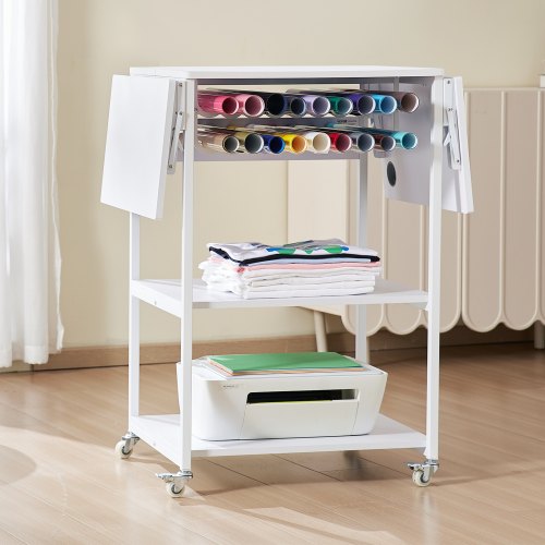 VEVOR Table de Presse a Chaud Mobile a 3 Niveaux, Support de Presse a Chaud avec Station de Charge, Etabli pour Machine de Transfert de Chaleur Pliable avec Roues, Poste de Travail VEVOR Table de Presse a Chaud Mobile a 3 Niveaux, Support de Presse a Chaud avec Station de Charge, Etabli pour Machine de Transfert de Chaleur Pliable avec Roues, Poste de Travail