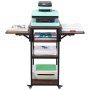 VEVOR Heat Press Table with Charging Station 4 Tier Movable Heat Press Stand