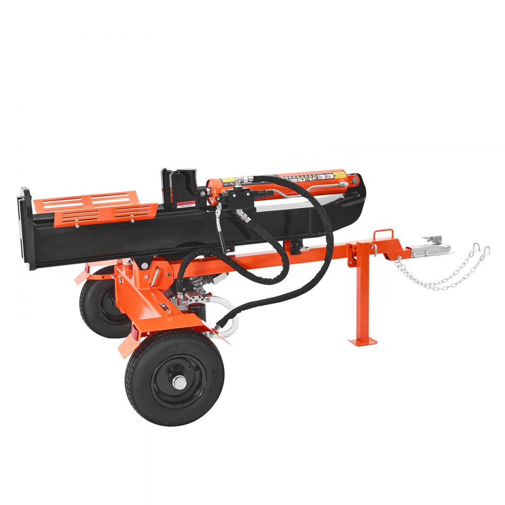VEVOR 30 Tons Log Splitter, 306CC Engine, Powered Wood Splitter with 2" Ball Coupler, Auto Return, Vertical & Horizontal Mode, Firewood Splitting Wedge Machine for Forestry Harvest