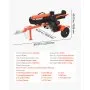 VEVOR 30 Tons Log Splitter, 306CC Engine, Powered Wood Splitter with 2" Ball Coupler, Auto Return, Vertical & Horizontal Mode, Firewood Splitting Wedge Machine for Forestry Harvest
