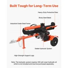 VEVOR Gas Log Splitter 306CC Engine 30 Tons Wood Splitter Vertical & Horizontal